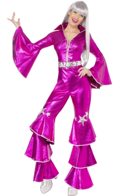 Smiffys Pink Dancing Queen Costume All Themes