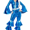 Smiffys Blue Dancing Queen Costume All Themes