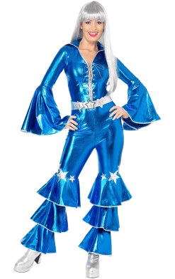 Smiffys Blue Dancing Queen Costume All Themes