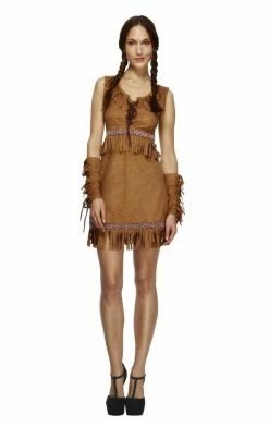 Smiffys Adult Fever Pocahontas Costume All Themes