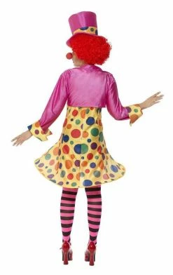 Smiffys Adult Clown Lady Costume All Themes