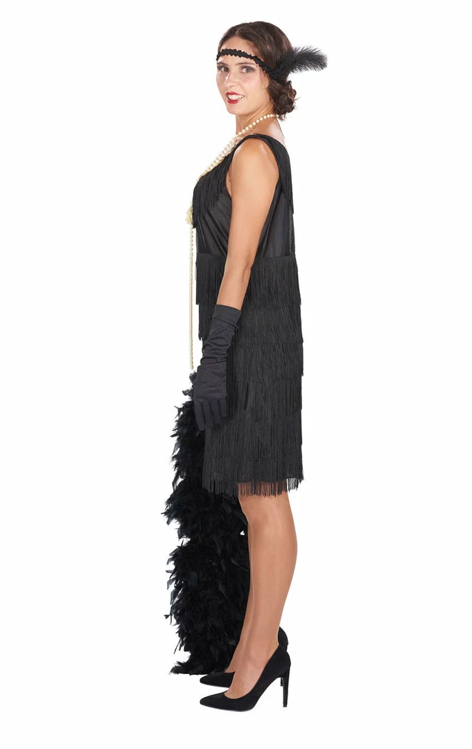Orion Costumes Womens Costumes 1920s Black Flapper Costume 4 Orion Costumes Womens Costumes 1920s Black Flapper Costume