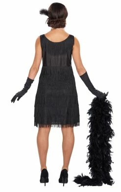 Orion Costumes Womens Costumes 1920s Black Flapper Costume 7 Orion Costumes Womens Costumes 1920s Black Flapper Costume