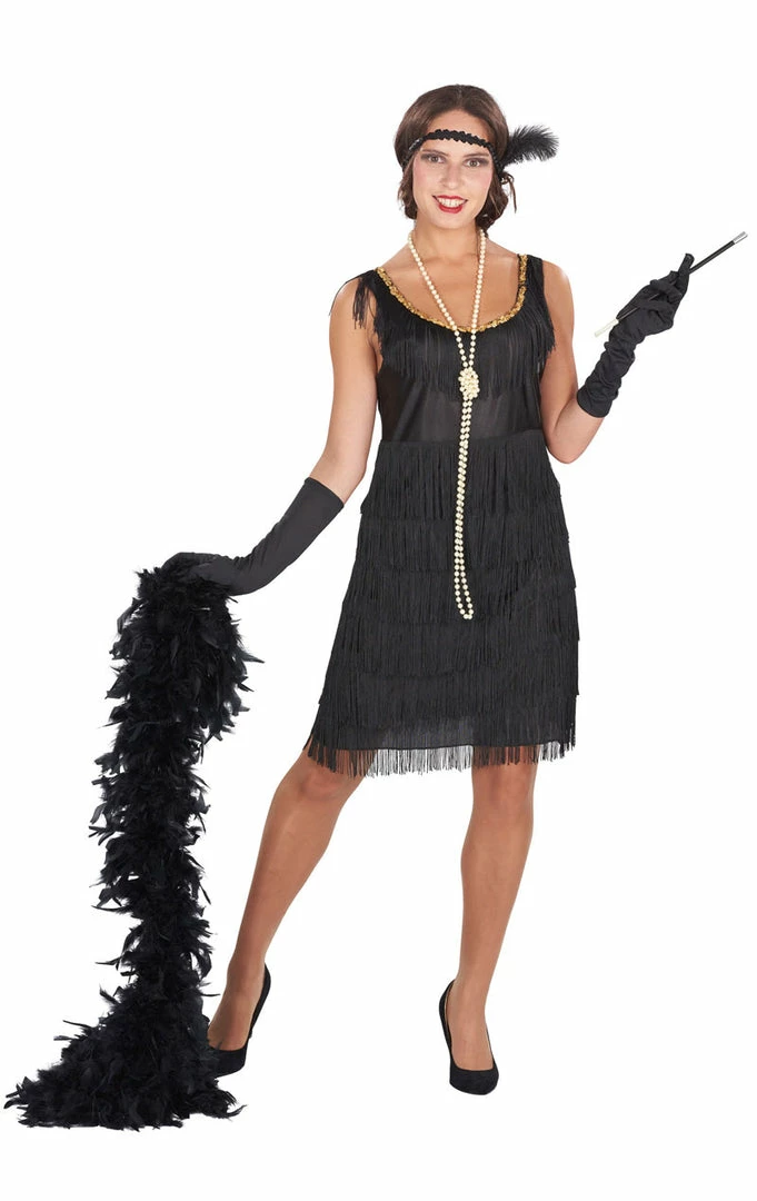 Orion Costumes Womens Costumes 1920s Black Flapper Costume 3 Orion Costumes Womens Costumes 1920s Black Flapper Costume