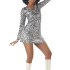 California Costumes Adult Disco Diva Sexy 70s Costume All Themes