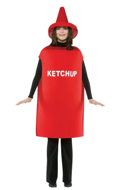 Rasta Imposta All Themes Lightweight Ketchup Bottle Costume