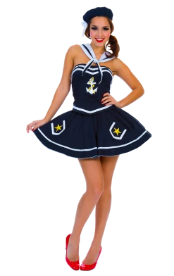 Roma Sexy Blue Sailor Costume