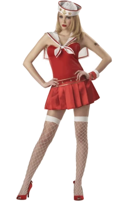 California Costumes All Themes Adult Nautical Star Sailor Costume