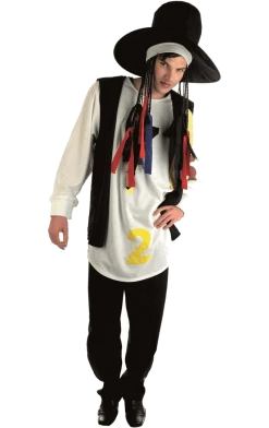 Fun Shack Adult 80s Pop Star Costume