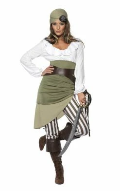 Smiffys Womens Shipmate Sweetie Pirate Costume
