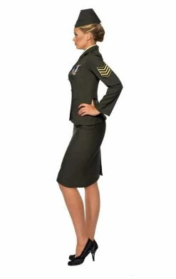 Smiffys All Themes Womens Wartime Officer Uniform Costume