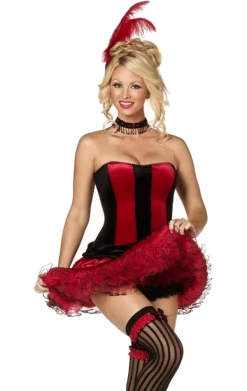 Generic Western / Wild West Can Can Sweetie Costume