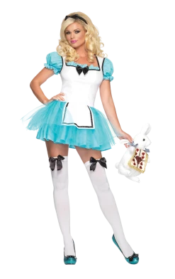 Leg Avenue Ladies Entranced Alice In Wonderland Costume All Themes