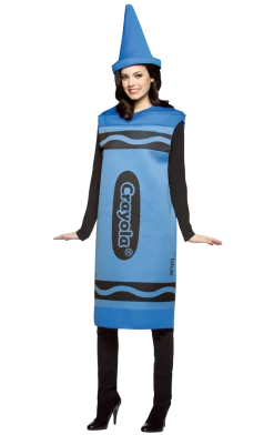 Rasta Imposta All Themes Adult Blue Crayola Costume