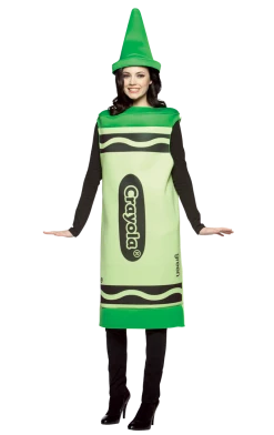 Rasta Imposta All Themes Adult Crayola Green Costume