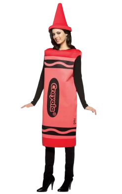 Rasta Imposta Womens Red Crayola Crayon Costume All Themes