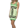 Rasta Imposta Adult Green Crayola Dress