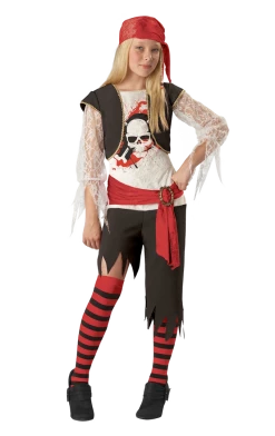 InCharacter Costumes All Themes Tween High Seas Pirate Costume