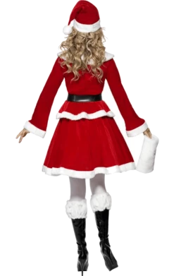 Smiffys Miss Elegant Santa Christmas Costume All Themes