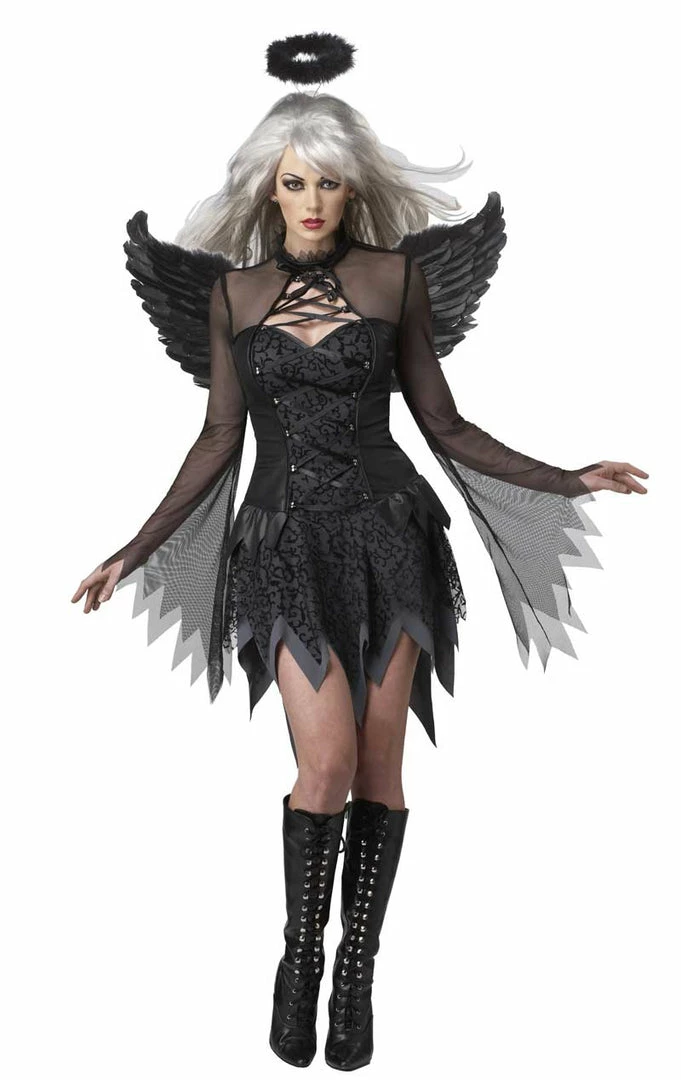 California Costumes All Themes Womens Fallen Angel Halloween Costume 3 California Costumes All Themes Womens Fallen Angel Halloween Costume