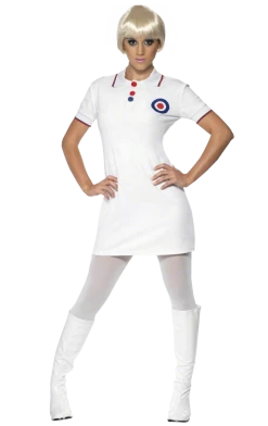 Smiffys Ladies 1960s Mod Costume All Themes