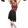 Smiffys Zombie Cheerleader Costume
