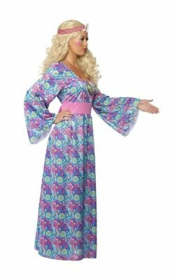 Smiffys Adult 60s Flower Child Costume All Themes