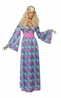 Smiffys Adult 60s Flower Child Costume All Themes