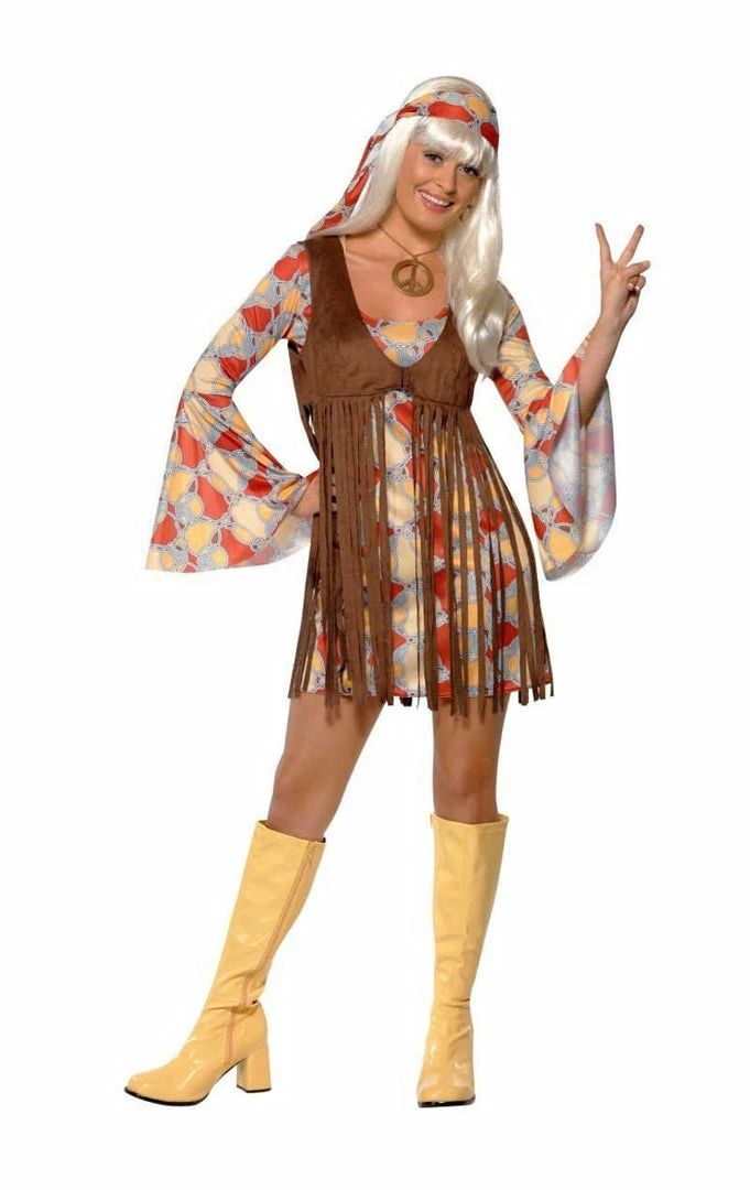 Smiffys 70s Hippie Costume All Themes 3 Smiffys 70s Hippie Costume All Themes