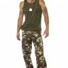 Smiffys All Themes Adult Khaki Camo Costume