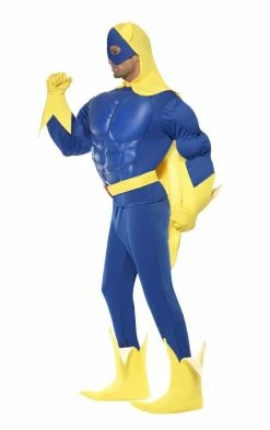 Smiffys Deluxe Bananaman Costume All Themes