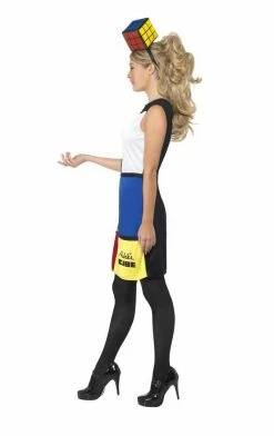 Smiffys Womens Rubiks Cube Costume All Themes