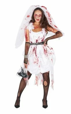 Generic Womens Bloody Bride Halloween Costume
