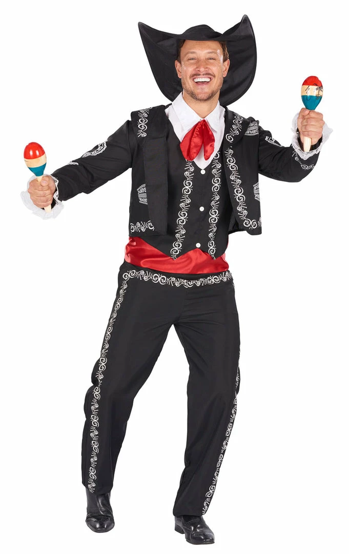Generic Mens Costumes Mens Mexican Day Of The Dead Costume 6 Generic Mens Costumes Mens Mexican Day Of The Dead Costume