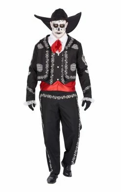 Generic Mens Costumes Mens Mexican Day Of The Dead Costume
