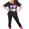Orion Costumes Adult 80s T-Shirt Womens Costumes