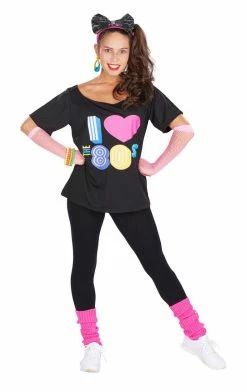 Orion Costumes Adult 80s T-Shirt Womens Costumes