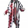 Palmer All Themes Adult Bleeding Killer Clown Costume