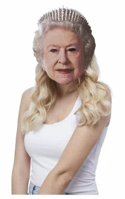 Generic Around The World Adult Card The Queen Mask