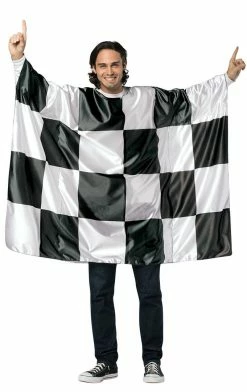 Rasta Imposta Adult Checkered Flag Costume