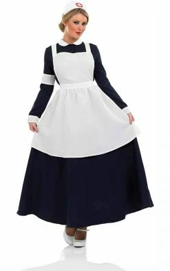 Generic Adult Costumes Adult Victorian Nurse Costume