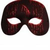 Generic Masquerade Ball Black And Red Blood Masquerade Facepiece 2 Generic Masquerade Ball Black And Red Blood Masquerade Facepiece