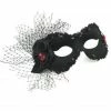 Generic Black Masquerade Facepiece Masquerade Ball