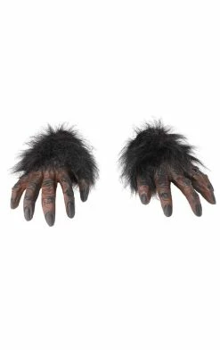 Bristol Novelty Black Werewolf Hand Gloves All Themes