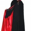 Underwraps Black/Red Deluxe Velvet Cape All Themes 1 Underwraps Black/Red Deluxe Velvet Cape All Themes