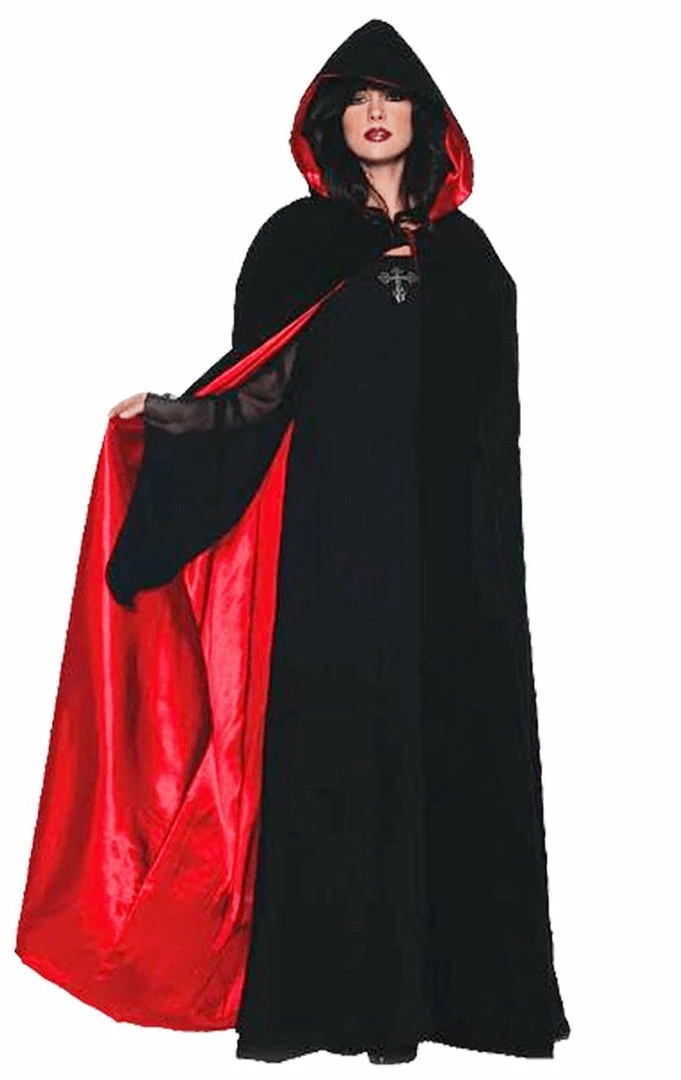Underwraps Black/Red Deluxe Velvet Cape All Themes 3 Underwraps Black/Red Deluxe Velvet Cape All Themes