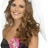 Smiffys Bride To Be Tiara With Veil All Themes