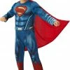 Rubies Child Dawn Of Justice Deluxe Superman Age 9+ Costume All Themes