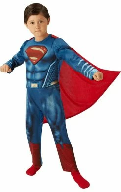 Rubies Child Dawn Of Justice Deluxe Superman Age 9+ Costume All Themes