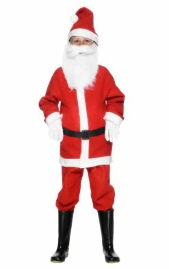 Smiffys All Themes Childrens Santa Boy Costume